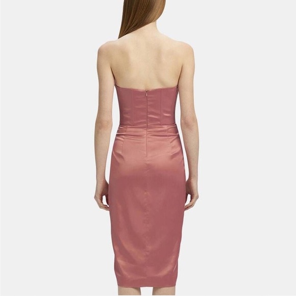 Bardot Jamila Corset Dress In Dusty Rose - Picture 2 of 8